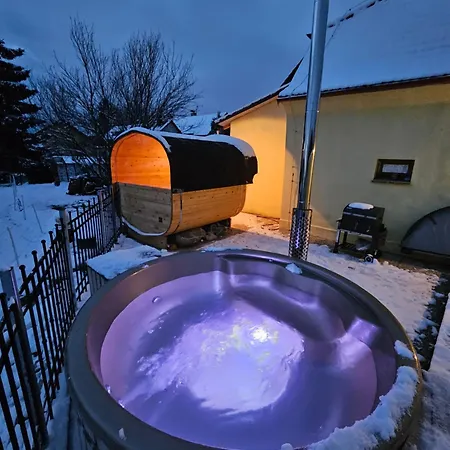 Virivka A Sauna Na Pokoji,Nebo Na Vlastni Terase - Farma U Pribrami Exterior photo