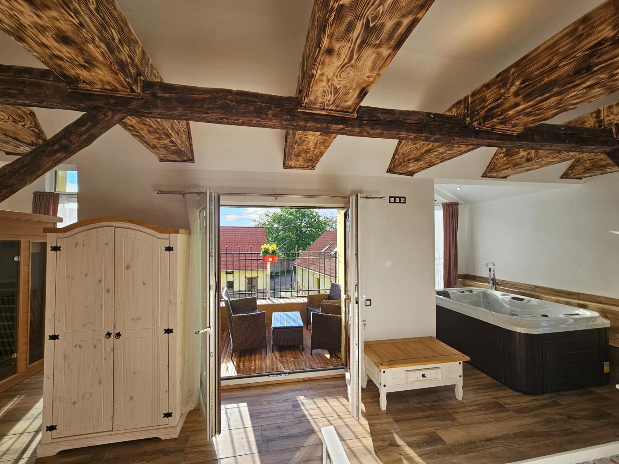 Apartment Virivka A Sauna Na Pokoji,nebo Na Vlastni Terase - Farma U Pribrami Pribram